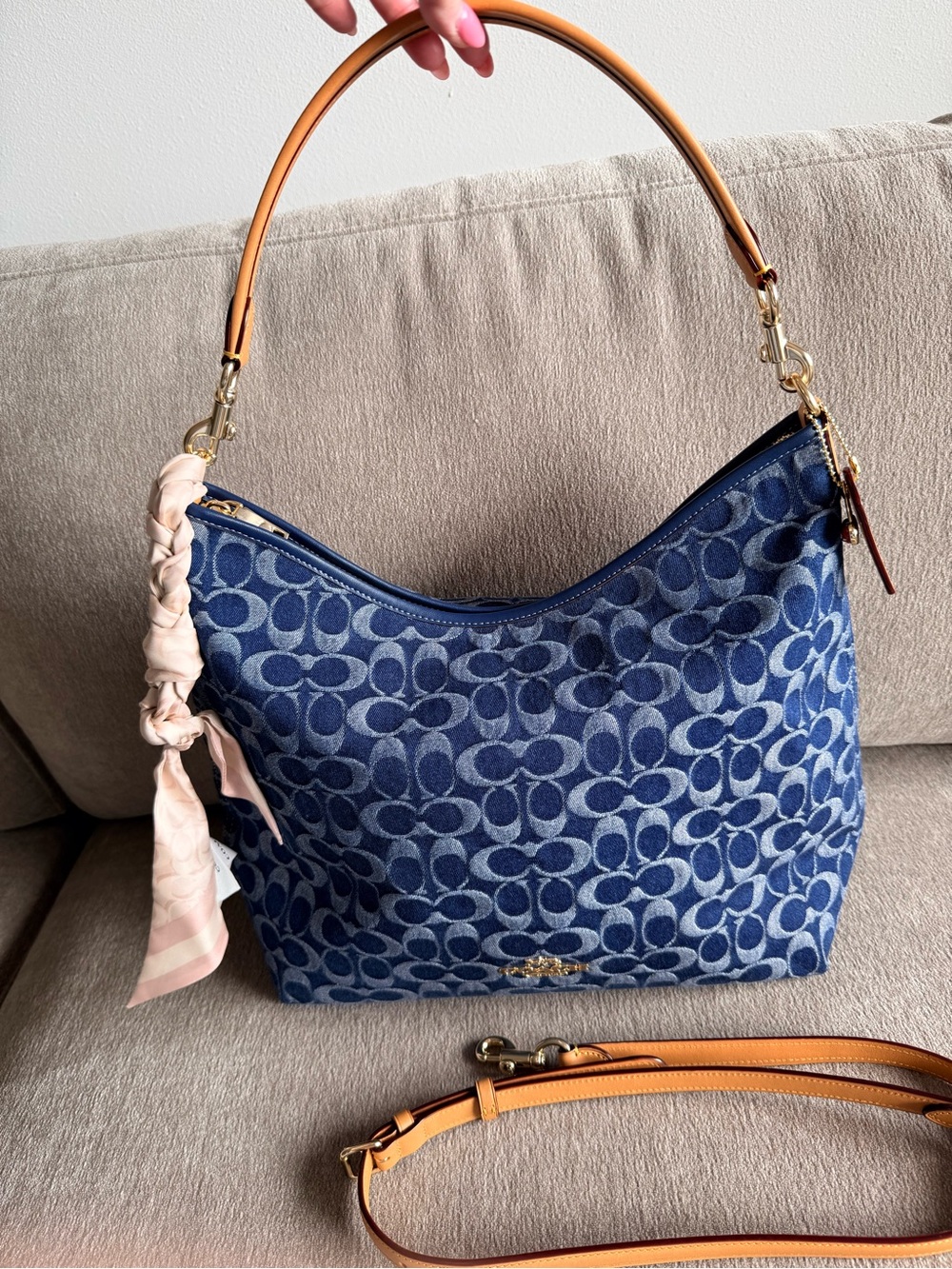 Coach Large Laurel Shoulder Bag